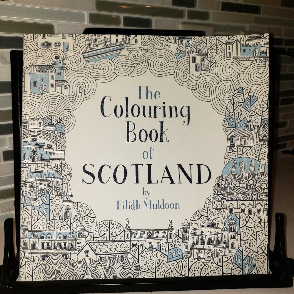 SOLD BEAUTIFUL Colouring Book of Scotland